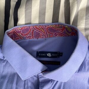 Bluish purple dress shirt